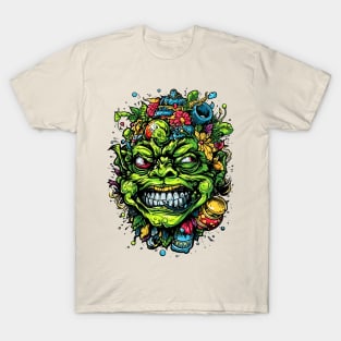 Abstract Goblin Whimsy - Creative Design T-Shirt